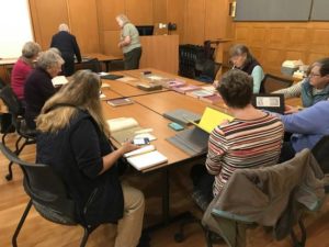 Book Arts Guild of Vermont meeting at UVM Special Collections